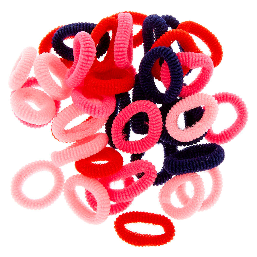 Claire's Club Hair Bobbles & Bag - 38 Pack,
