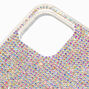 Paved Crystal Protective Phone Case - Fits iPhone&reg; 12 Pro,