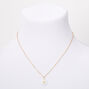 Gold Dainty Daisy Pendant Necklace,