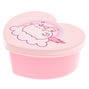 Bo&icirc;tes de rangement roses en forme de c&oelig;ur Pusheen&trade;,