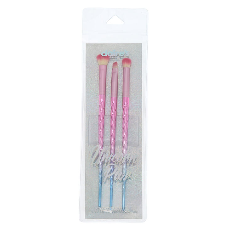 Unicorn PWR Eye Definition Brush Set - Pink, 3 Pack,