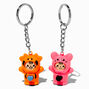 Best Friends Cat Fidget Toy Keychains - 2 Pack,
