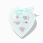 Claire&#39;s Club Pink, Purple &amp; Teal Ombr&eacute; Rings - 5 Pack,