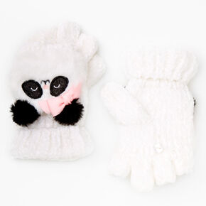 Panda Gloves - White,