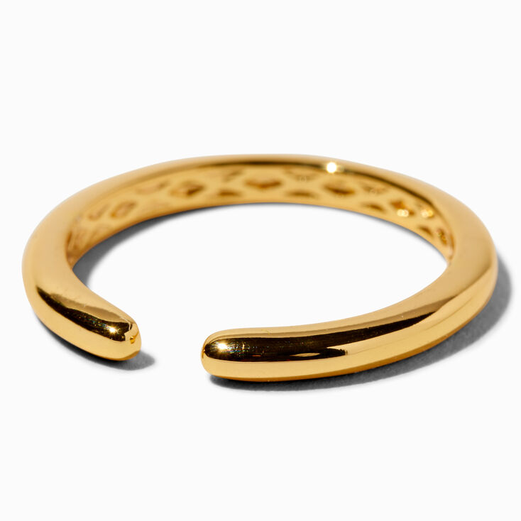 C LUXE by Claire&#39;s 18k Yellow Gold Plated Band Toe Ring,