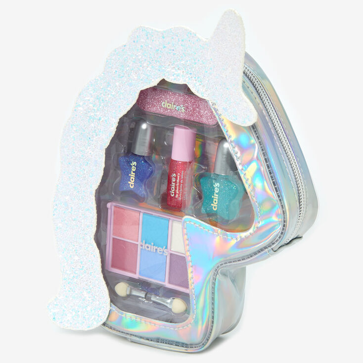 Claire&#39;s Club Iridescent Unicorn Makeup Set,