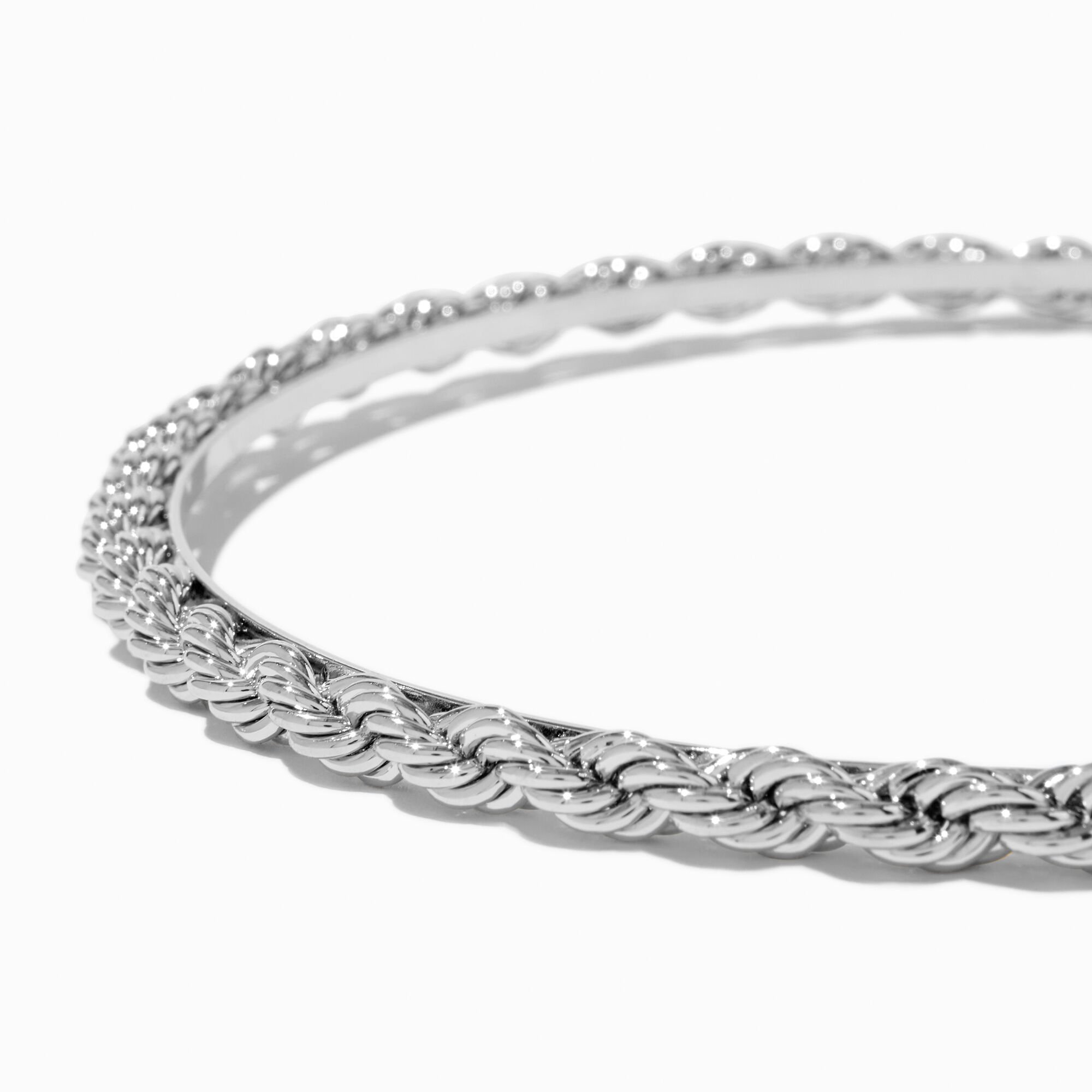 Silver Chain Metal Headband,