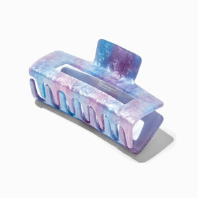 Purple &amp; Blue Ombre Pearlized Tortoiseshell Hair Claw,