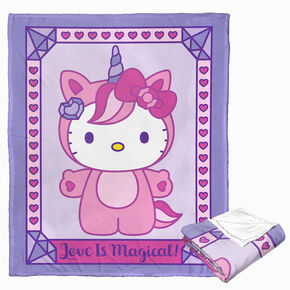 Hello Kitty&reg; Magical Unicorn Silk Touch Throw Blanket &#40;ds&#41;,