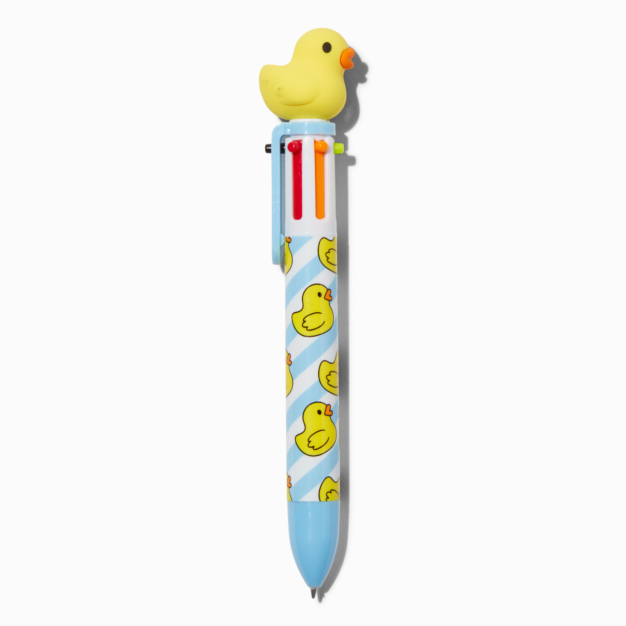 View Claires Duck Multicolored Pen Yellow information