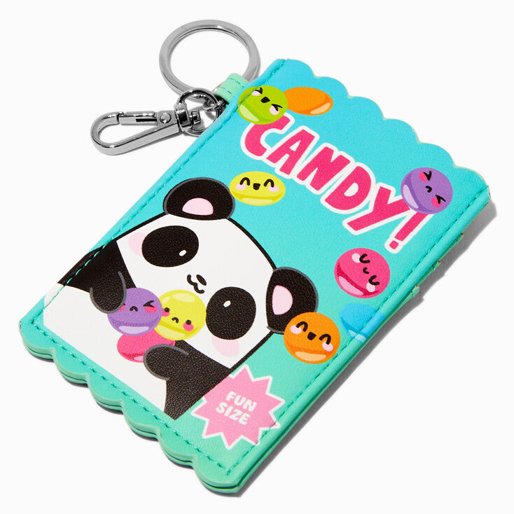 Panda Candy Mini Mart Keychain Card Case,