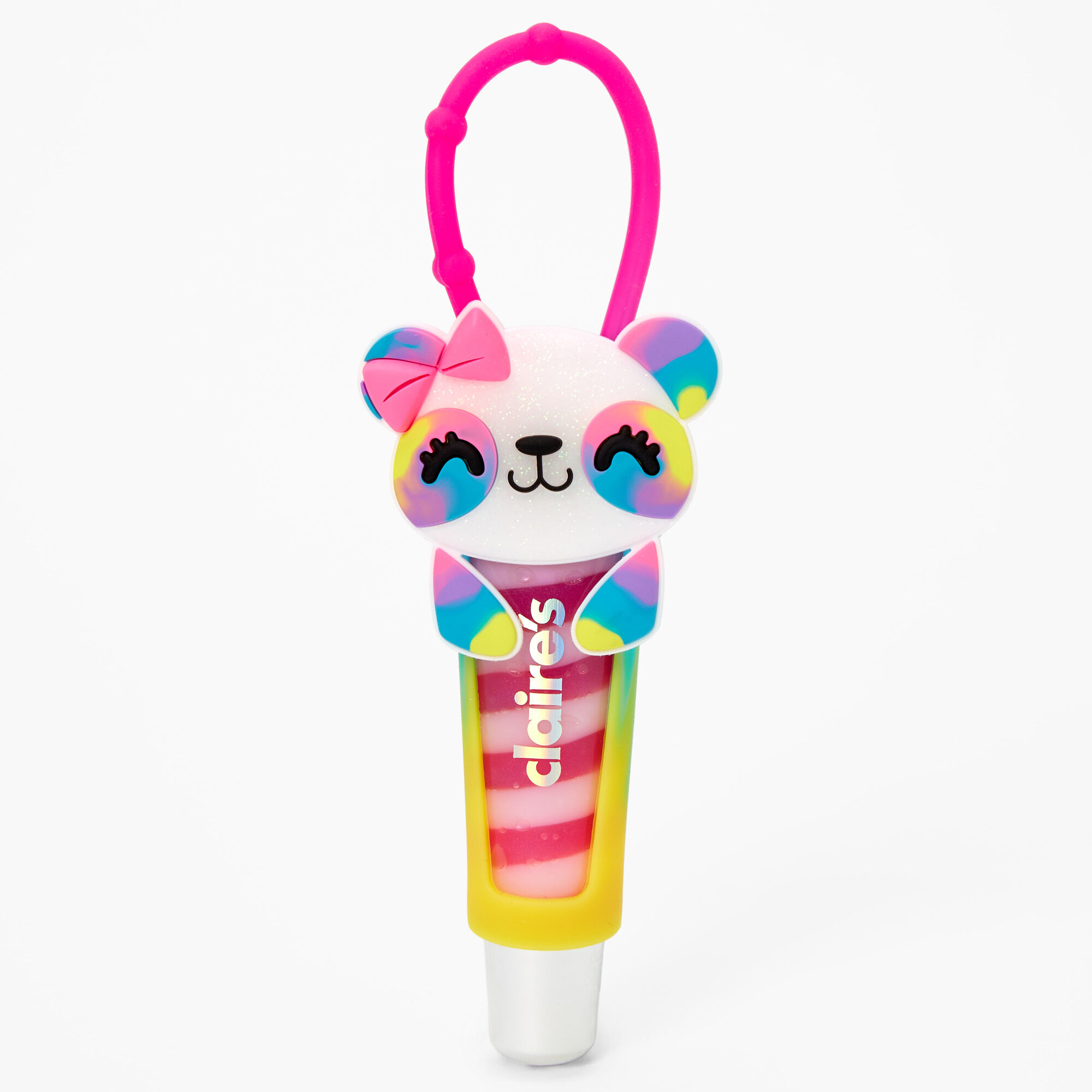 Tie Dye Panda Lip Gloss Tube,