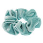 Medium Velvet Hair Scrunchie - Mint,