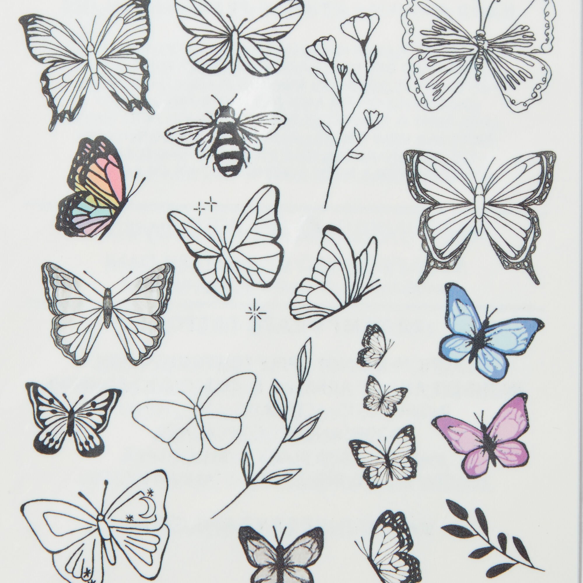 INKED2 Into The Wild Pack Temporary Tattoos,