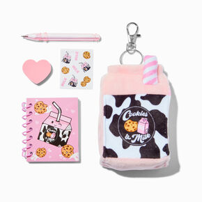 Strawberry Milk 4&#39;&#39; Carton Stationery Set,