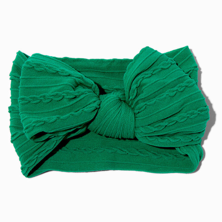 Claire&#39;s Club Green Bow Headwrap,