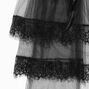 Tutu long en dentelle noire,