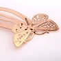 Rose Gold Butterfly Snap Hair Clips - 2 Pack,