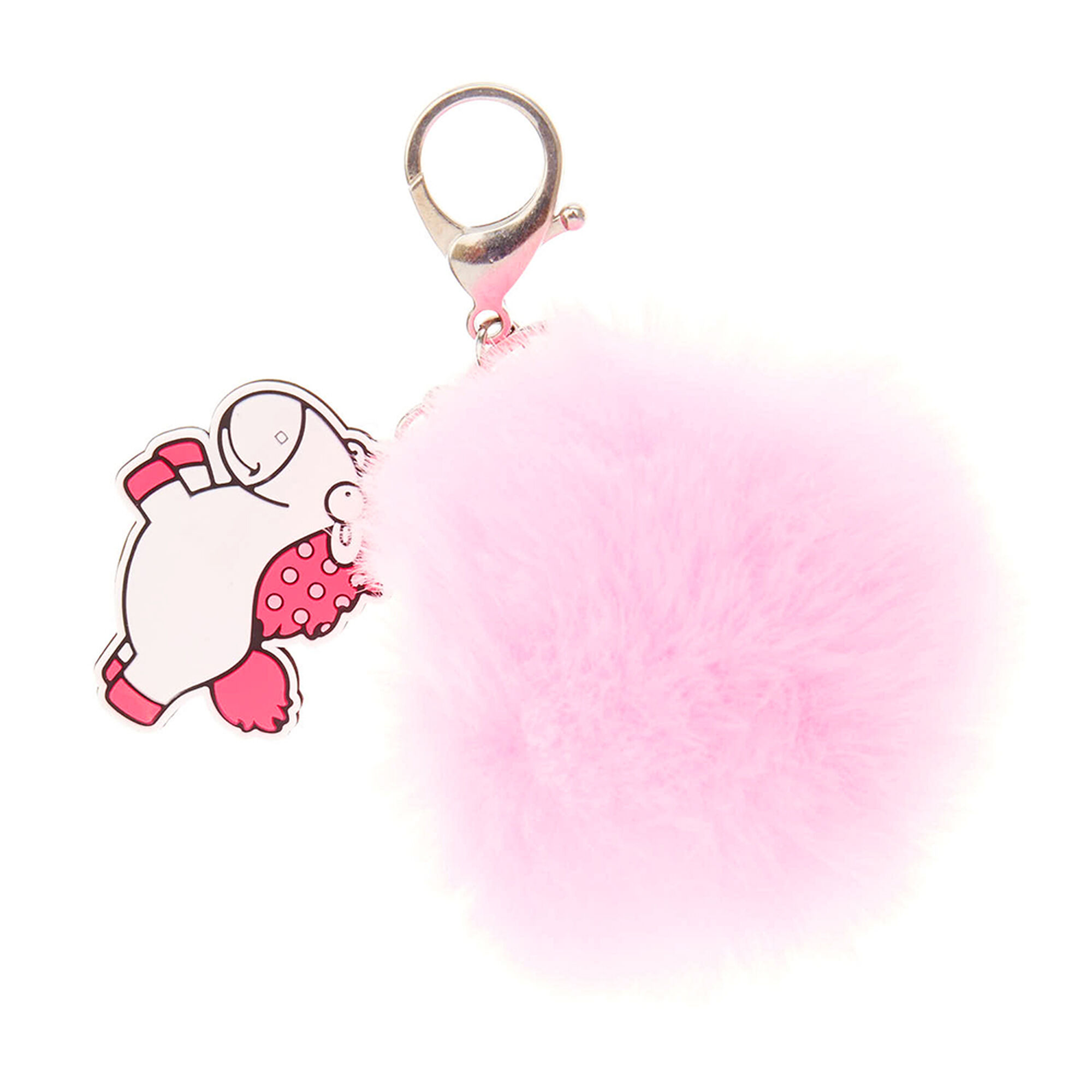 Despicable Me 3 Pink Unicorn Pom Keyring Despicable Me 3 Pink Unicorn Pom Keyring