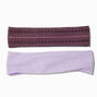Purple Athletic Headwraps - 2 Pack,