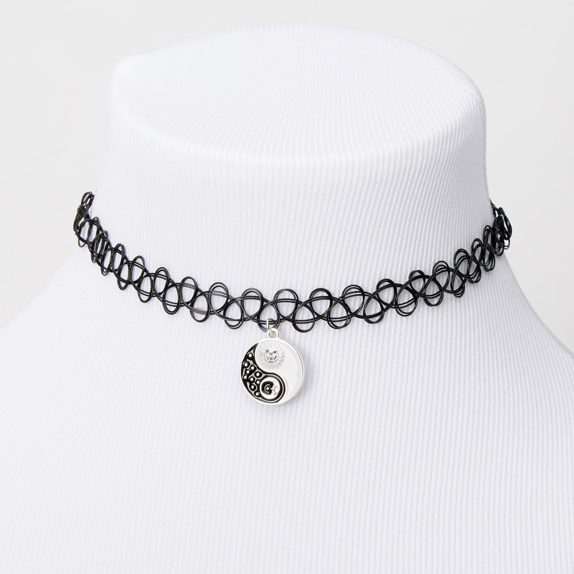 Sun and moon choker necklace sales