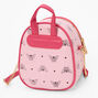 Wings of Love Mini Backpack Crossbody Bag - Pink,
