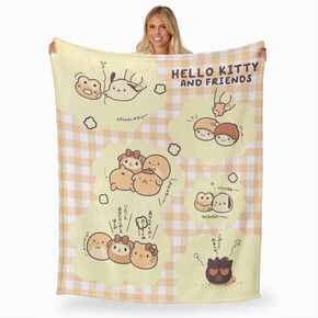 Hello Kitty&reg; And Friends Bakery Silk Touch Throw Blanket &#40;ds&#41;,