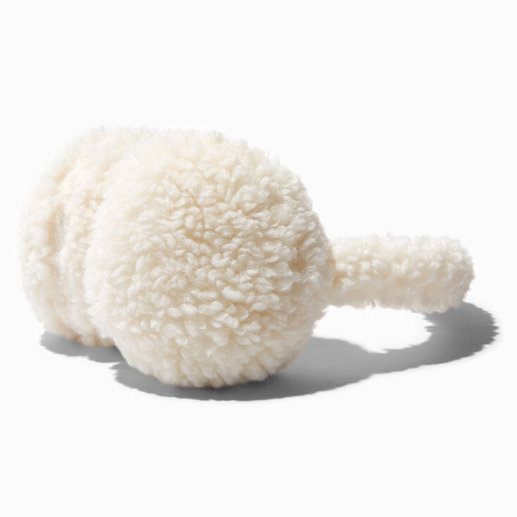 Cream Sherpa Earmuffs,