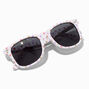 Mushroom Print Rectangular Sunglasses,