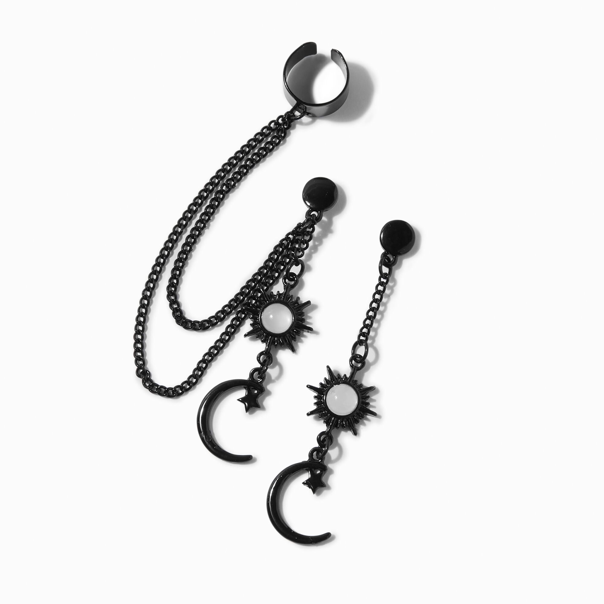 Claire's shop cuff earrings