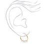 Gold Classic Pearl Mixed Earrings - Ivory, 6 Pack,