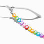 Claire&#39;s Club Rainbow Hearts Sunglasses Chain,