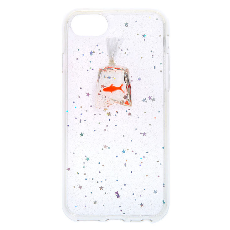 Goldfish Clear Protective Phone Case - Fits iPhone 6/7/8/SE,