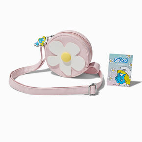 The Smurfs&trade; Claire&#39;s Exclusive Smurfette Pink Crossbody Bag,