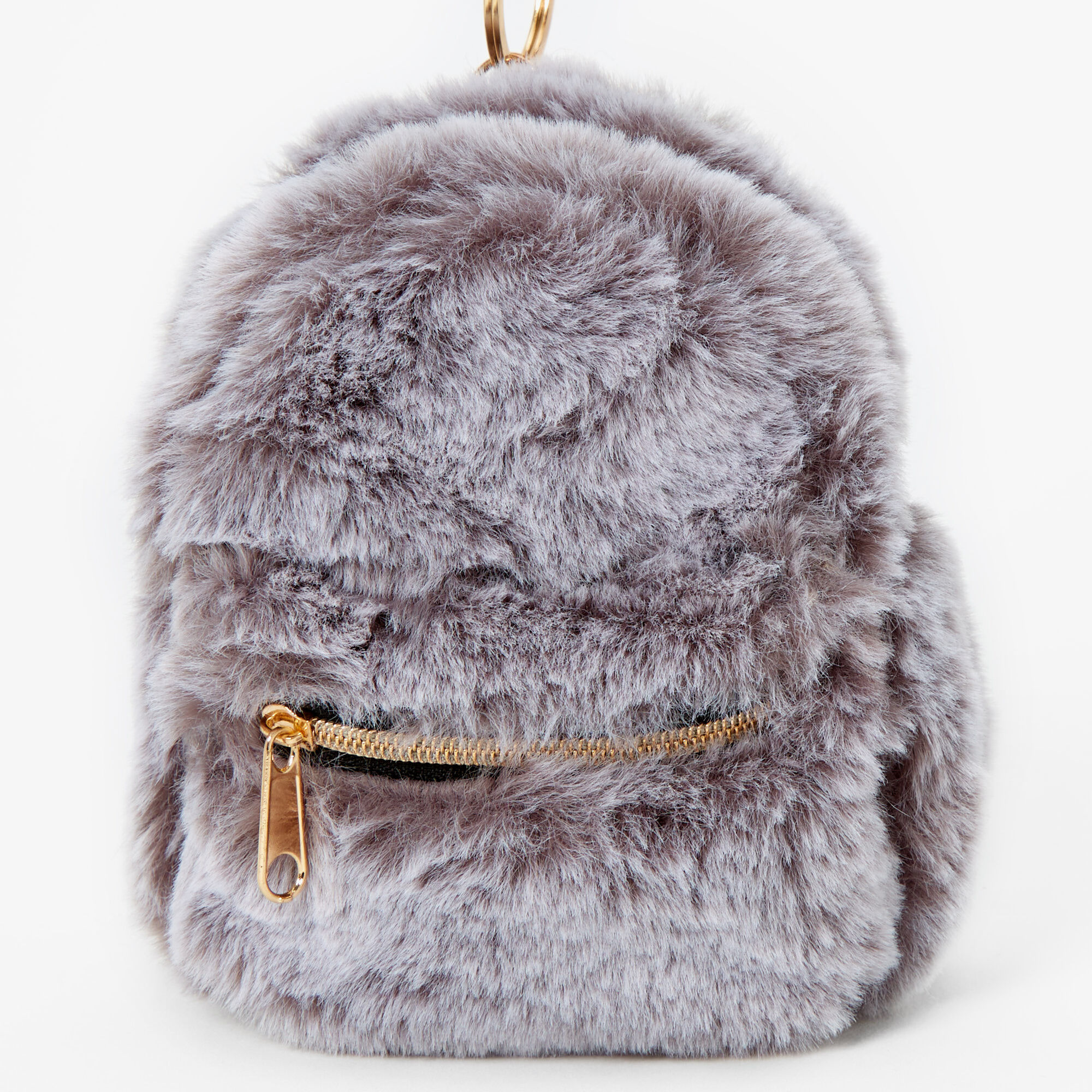 Mini backpack fluffy sale