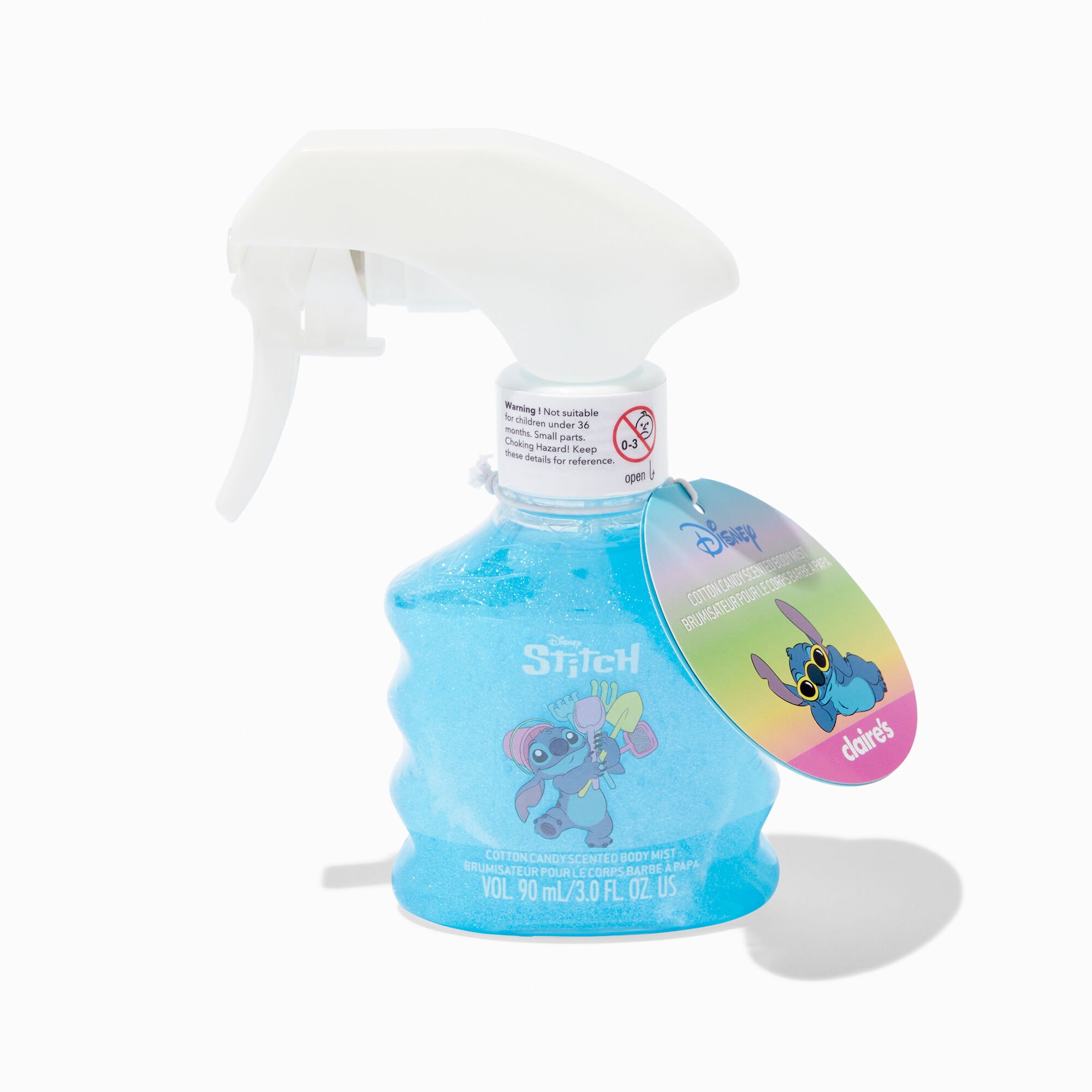 Disney Stitch Claire's Exclusive Summer Body Mist,