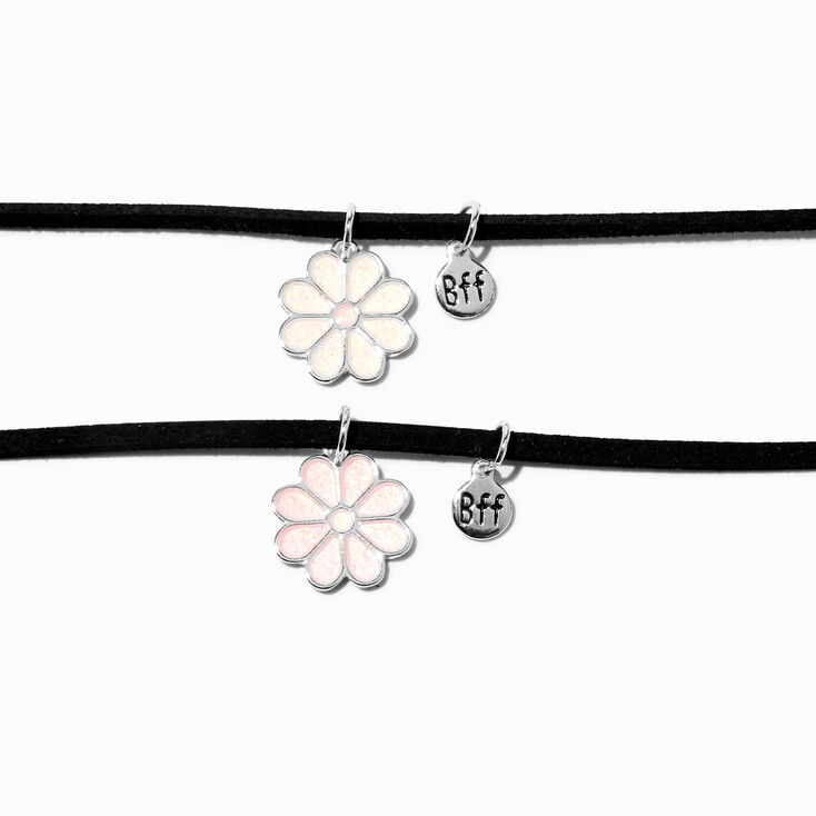 Best Friends Daisy UV Color-Changing Pendant Necklaces - 2 Pack,