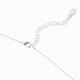 Parure de bijoux effet goutte en zircon cubique couleur argent&eacute;e - Lot de 2,