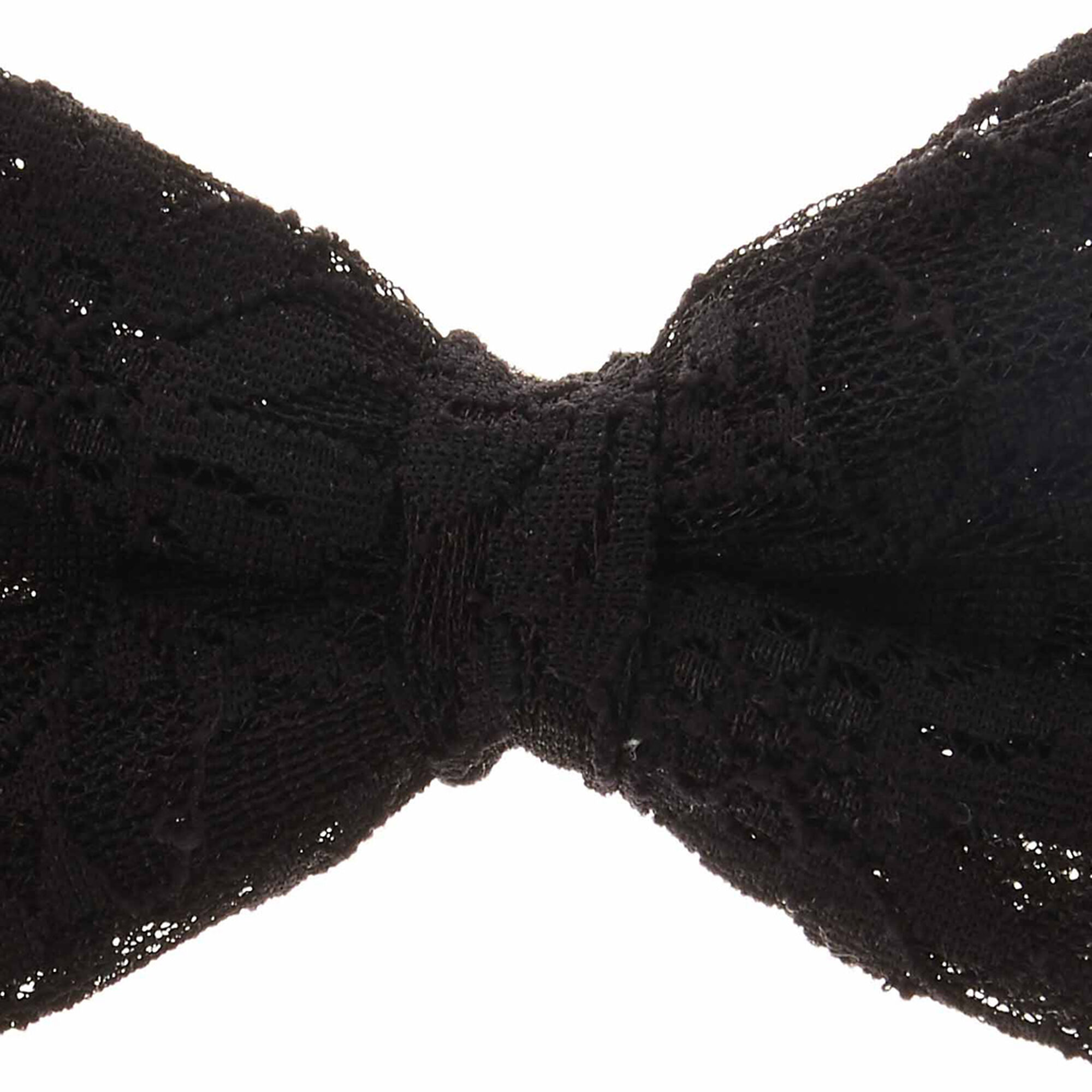 Large Black Lace Hair Bow | Claire's
