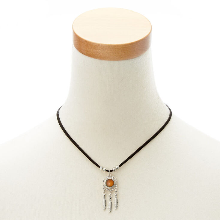 Dreamcatcher Mood Pendant Necklace,