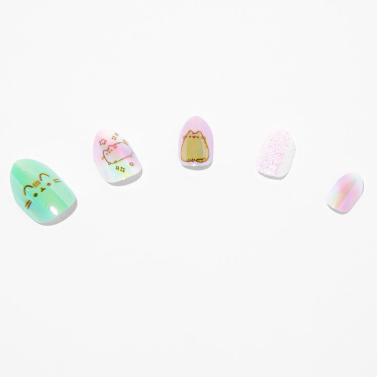 Pusheen&reg; Claire&#39;s Exclusive Stiletto Press On Faux Nail Set &#40;20 pack&#41;,