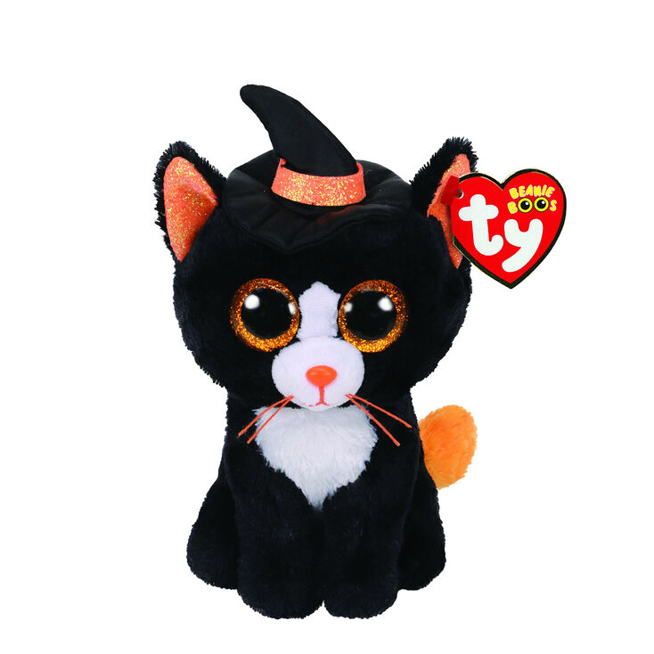 Ty Beanie Boo Small Witchie The Cat Plush Toy Claire S Us