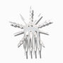 Pearl &amp; Rhinestone Starburst Hair Comb,