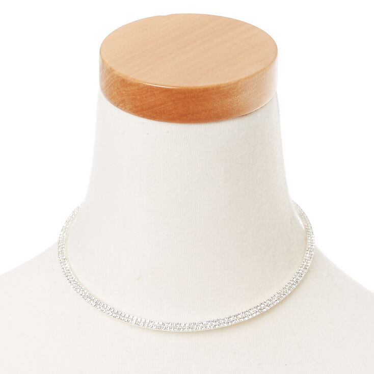 Crystal Choker &amp; Earring Set,
