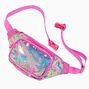 Sac ceinture shaker holographique transparent Claire&#39;s Club,