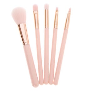 Blushing Makeup Brush Set - Pink, 5 Pack,