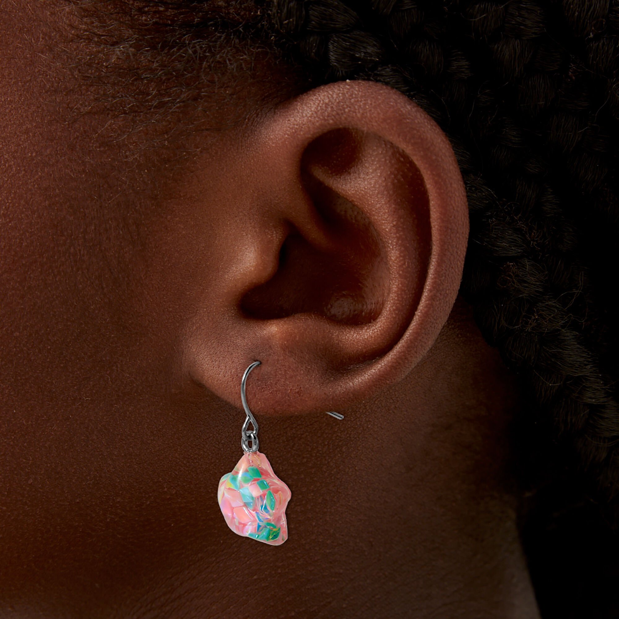 Confetti Star Drop Earrings,