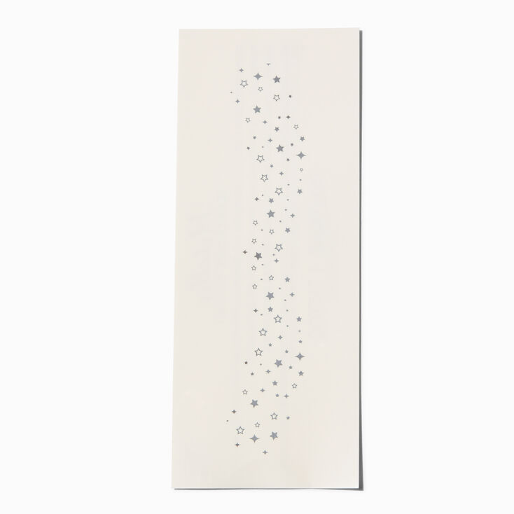 Silver Star Freckle Temporary Tattoos,