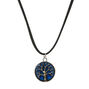 Collier &agrave; pendentif de pierre d&#39;imitation d&#39;humeur en forme d&#39;arbre,