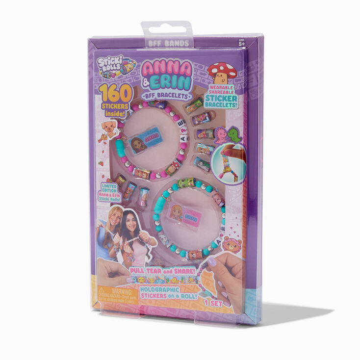 Sticki Rolls&trade; Anna &amp; Erin BFF Bracelets - Styles Vary,